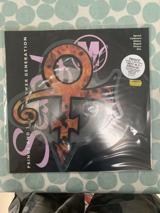 Prince And The Npg - Sexy Mf Symbol Shaped Picture Disc Unplayed