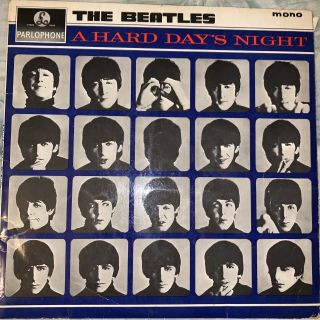The Beatles - 1964 - A Hard Day’s Night Uk Parlophone Lp Vinyl