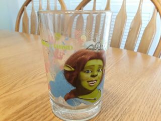 Mcdonalds Shrek The Third Collector Glass - Fiona 2007