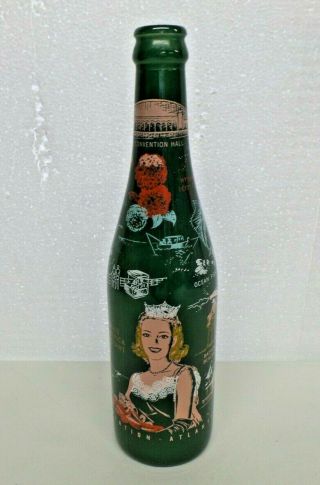 Vintage Abcb Convention Atlantic City 1966 Collectible Soda Bottle Miss America