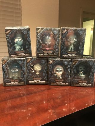 Haunted Mansion Funko Pop Mini Figure Full Set Of 7 In - Hand Hot Topic Exclusive