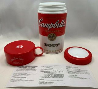 Campbells Soup Can - Tainer Insulated Hot Foods Thermos Container 2011
