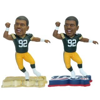 Reggie White (green Bay Packers) Nfl 100 Set (2) Reg,  Gold Exclusive