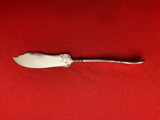 VINTAGE by 1847 Rogers Bros.  Silverplate MASTER BUTTER KNIFE Grape Pattern 1904 2