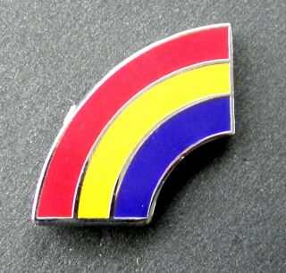 42nd Army Infantry Division Rainbow National Guard Lapel Pin Badge 3/4 Inch