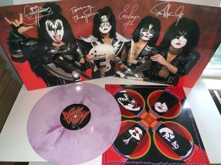 Kiss,  Sonic Boom 180 Gram Purple Splattered Vinyl,  Lyric Insert,  Gatefold Jacket