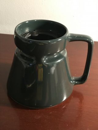 Hotjo Coffee Mug Hunter Green Ceramic Stoneware Complete