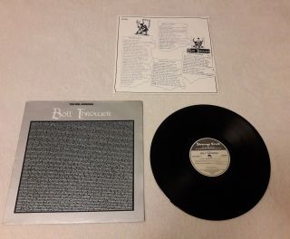 Bolt Thrower The Peel Sessions 1st Press 1988 Uk Vinyl Lp Strange Fruit Metal