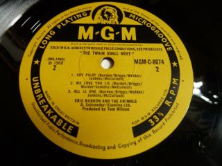 Eric Burdon & The Animals - The Twain Shall Meet Rare 1968 UK MGM Psych LP - 1/ - 1 3