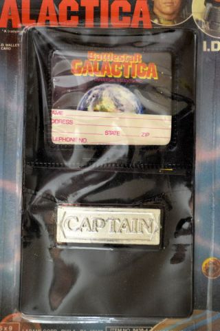 1978 BATTLE - STAR GALACTICA I - D SET On Display Card Unpunched 2