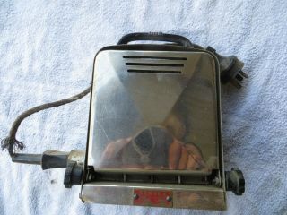 Old Chrome Servex Twin Flip Bread Toaster