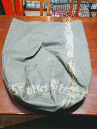 Cc Vintage Military Waterproof Clothing Bag Vietnam ? Korean War ? Unknown Era