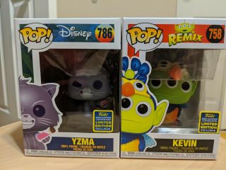 Funko Pop Kevin As Alien And Yzma