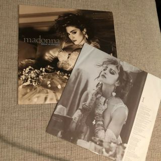 MADONNA / LIKE A VIRGIN / WHITE PROMO / GOLD STAMP 1984 1st RELEASE LP 2