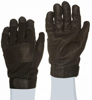 Ansell Activarmr Black Combat Tactical Glove 46 - 408 104613 Size M Leather/nomex