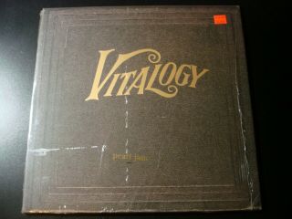 Pearl Jam Vitalogy Lp Record With Insert And Shrink 1994