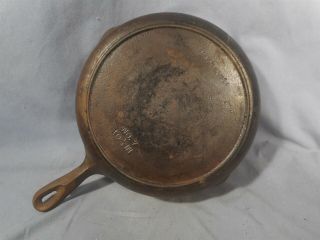 Antique Cast Iron Pan 10 1/4 " No 7 Skillet Pan Antique Cast Iron Pan Made In Usa