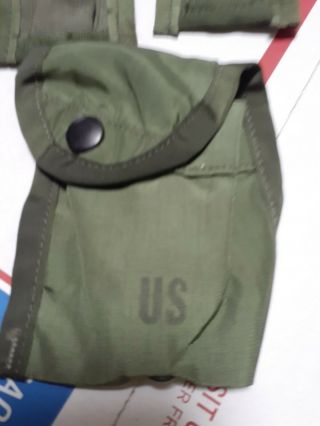 USGI Military 9MM Nylon Ammo,  Ammunition Pouch and 1st Aide Pouch 2