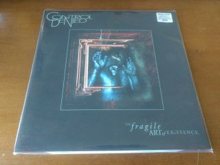 Control Denied The Fragile Art Of Existence 2 Lp Blood Red,  Cyan Blue Merge