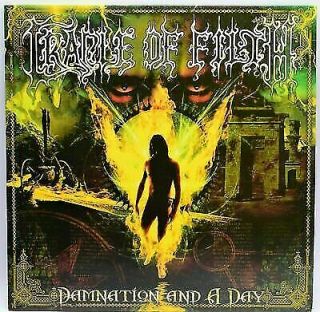 Cradle Of Filth ‎damnation And A Day Record Album Vinyl Sony Music 2003