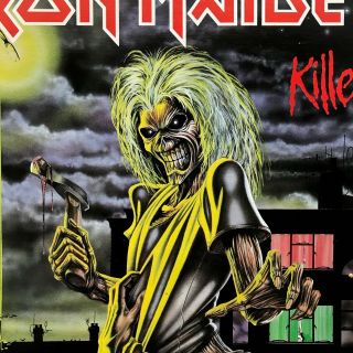 1981 Iron Maiden Album Killers Record Lp St - 12141 Vinyl Is Near