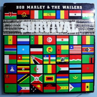 Bob Marley & Wailers Survival Rare Orig 