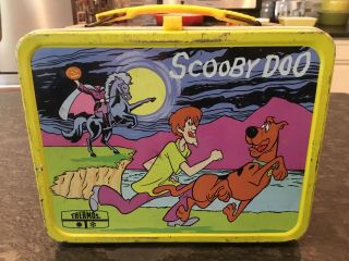 1973 Vintage Scooby Doo Metal Lunch Box