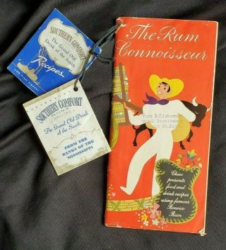 The Rum Connoisseur Ronrico Rum Southern Comfort Recipes 1941 Vintage