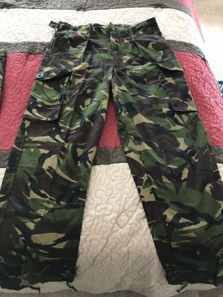 British Uk Tropical Dpm Pants Trousers 80/84/100,  32 - 33 Waist