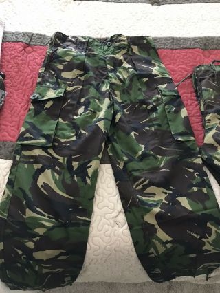 British Uk Tropical Dpm Pants Trousers 75/88/104,  32 Waist