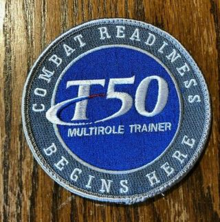 Rare Lockheed Martin - The Skunk T - 50 (t - X) Competition Patch W/fastener