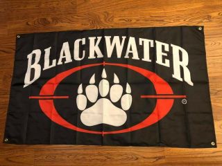 Blackwater Black Water Flag Banner Cloth Sign Poster 3 