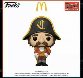 Official Nycc 2020 Sticker Funko Pop Ad Icons Mcdonald 