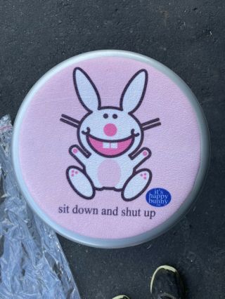 Happy Bunny Stool “Sit Down And Shut Up” 2