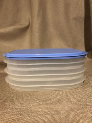 Tupperware Fridge Stackable Lunch Meat Cheese Container Storage