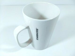 Starbucks Tall 16oz White Coffee Tea Latte Mug Cup Green Mermaid Siren Logo 2014 2