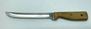 Carvel Hall Great Blades 8” Slicer Knife Molysdenum Steel Wood Handle Japan