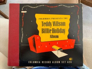 Teddy Wilson Billie Holiday Album 78 Rpm 4 Disc Set