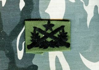 Vietnam Special Forces Ranger Qualification Insignia Cloth Subdued I - 6