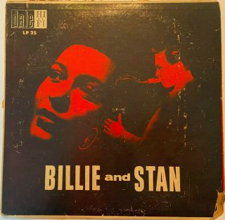 Billie Holiday - " Billie And Stan " - Vinyl,  10 " Lp,  Dg Mono [dale Lp25] 1954