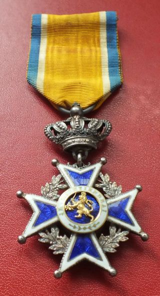 Netherlands Dutch Knight Of The Order Of The Orange - Nassau Medal Badge