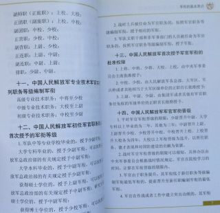 China PLA Army Uniform Rank Picture Book (PLA,  US,  UK,  Korean People ' s Army) 3