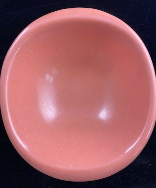Set Of 4 Vintage Boontonware Melamine Melmac Cereal Berry Bowls Coral Pink