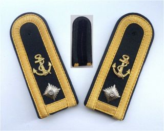 East German Shoulder Boards Nva Army Naval Forces Navy Master Maritime Career