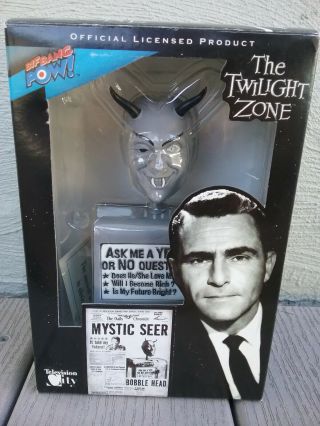 Twilight Zone Bobble Head The Mystic Seer W/cards - Biff Bang Pow - 2009 Release