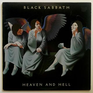 1980 Black Sabbath Album Heaven And Hell Record Dio Lp Vinyl Is Nr