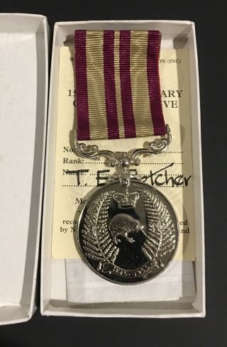 150th Anniversary Of The Zealand Army Medal
