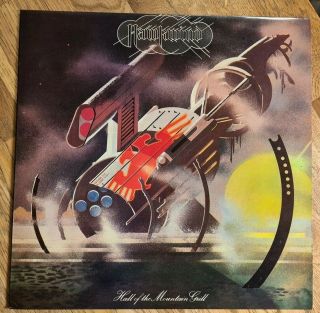 Hawkwind Lp Hall Of The Mountain Grill Uk U/a 1st Press Laminated Cover))