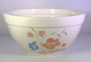 Vintage Treasure Craft Medium Mixing Bowl Floral