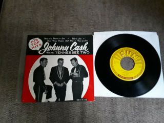 Johnny Cash His Top Hits Ep - 114 Record Sun Vg,  1950 